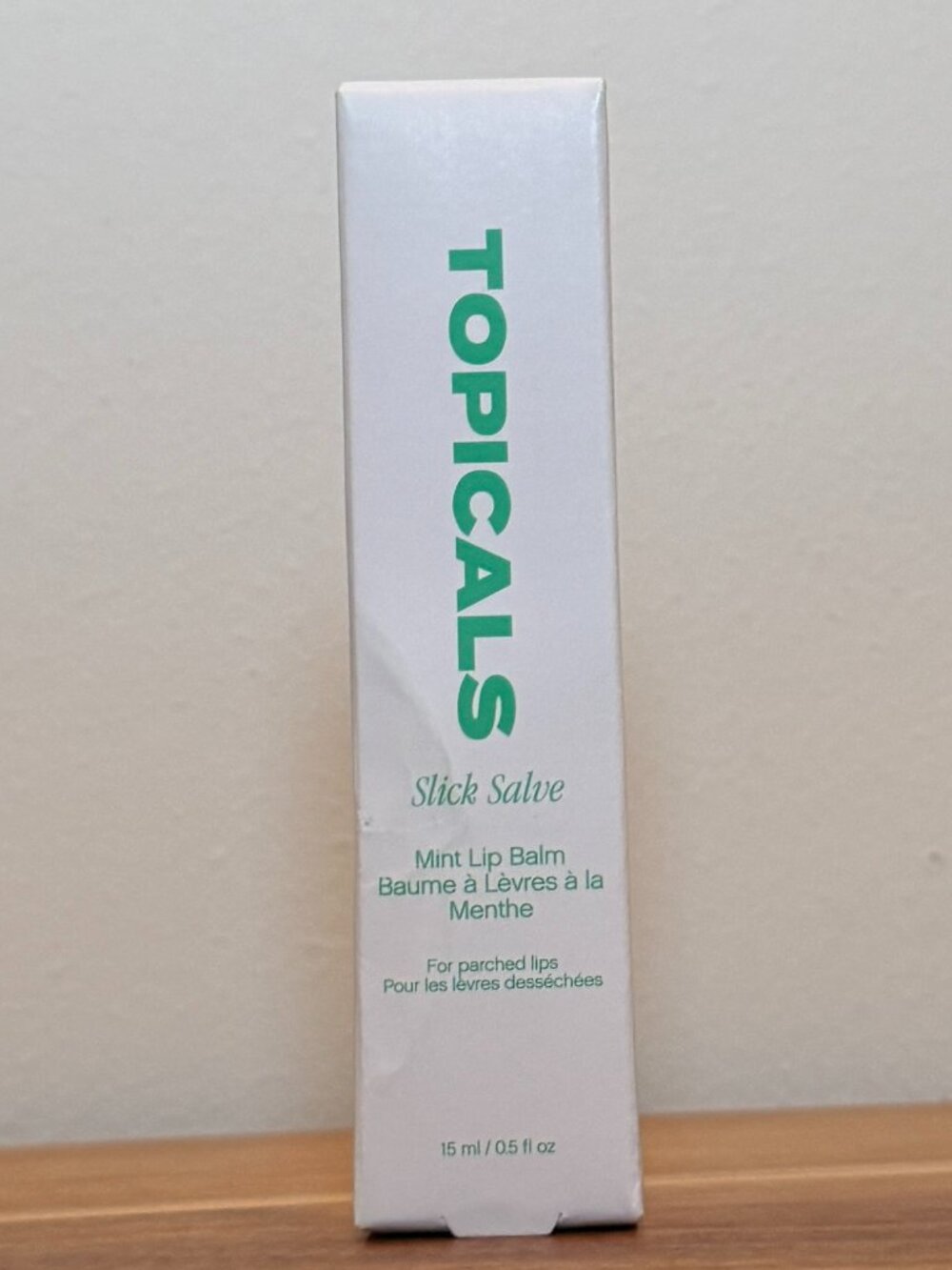 Topicals Slick Salve Hydrating Mint Lip Balm NIB